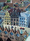 Kunstvolles Rathaus in Stralsund